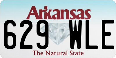 AR license plate 629WLE
