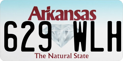 AR license plate 629WLH