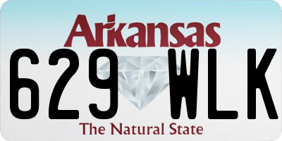 AR license plate 629WLK