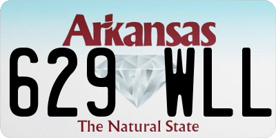 AR license plate 629WLL