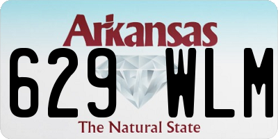 AR license plate 629WLM