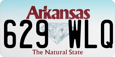 AR license plate 629WLQ