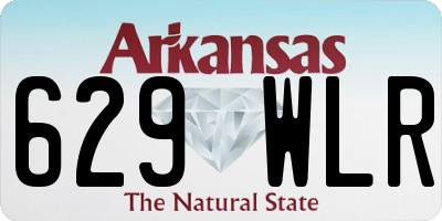 AR license plate 629WLR
