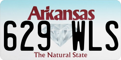 AR license plate 629WLS
