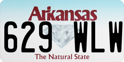 AR license plate 629WLW