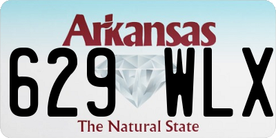 AR license plate 629WLX