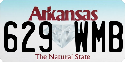 AR license plate 629WMB