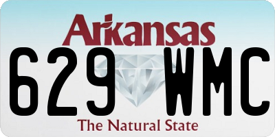 AR license plate 629WMC
