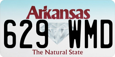 AR license plate 629WMD