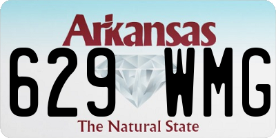 AR license plate 629WMG