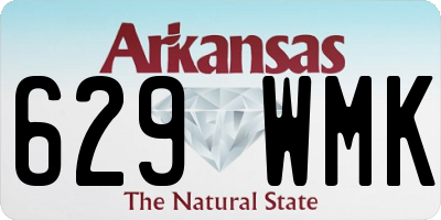 AR license plate 629WMK
