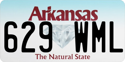 AR license plate 629WML
