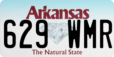 AR license plate 629WMR