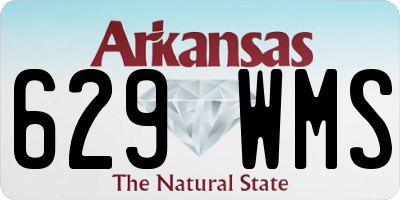 AR license plate 629WMS