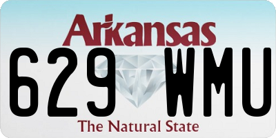 AR license plate 629WMU