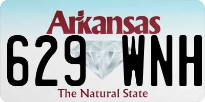 AR license plate 629WNH