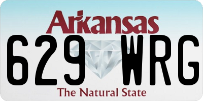 AR license plate 629WRG