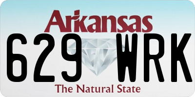 AR license plate 629WRK