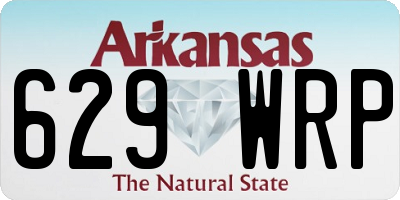 AR license plate 629WRP