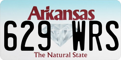 AR license plate 629WRS