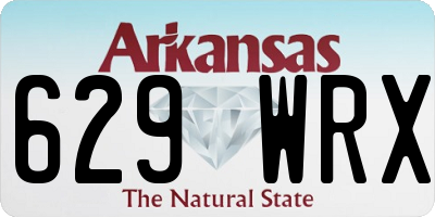 AR license plate 629WRX