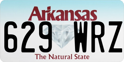 AR license plate 629WRZ