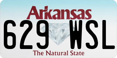 AR license plate 629WSL