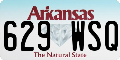 AR license plate 629WSQ
