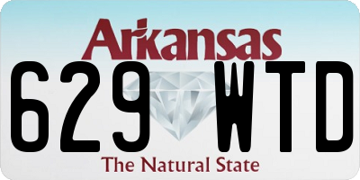 AR license plate 629WTD