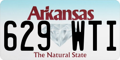 AR license plate 629WTI