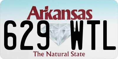 AR license plate 629WTL