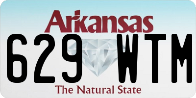 AR license plate 629WTM