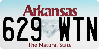 AR license plate 629WTN