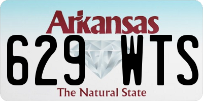 AR license plate 629WTS