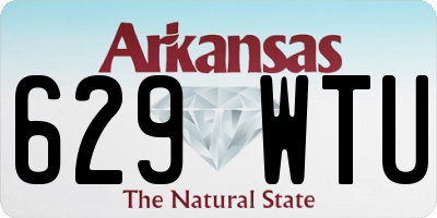 AR license plate 629WTU
