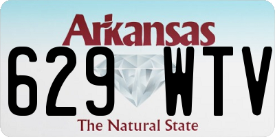 AR license plate 629WTV