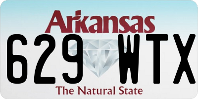AR license plate 629WTX