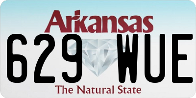 AR license plate 629WUE