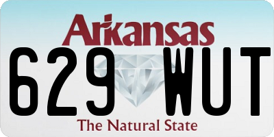AR license plate 629WUT