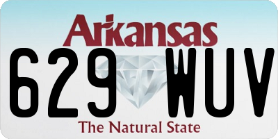 AR license plate 629WUV