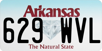 AR license plate 629WVL