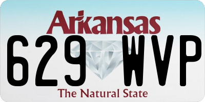 AR license plate 629WVP