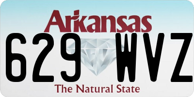 AR license plate 629WVZ