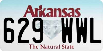 AR license plate 629WWL