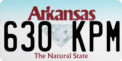 AR license plate 630KPM