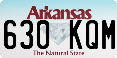 AR license plate 630KQM
