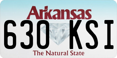 AR license plate 630KSI