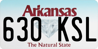 AR license plate 630KSL