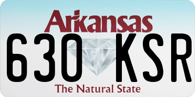 AR license plate 630KSR