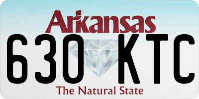 AR license plate 630KTC